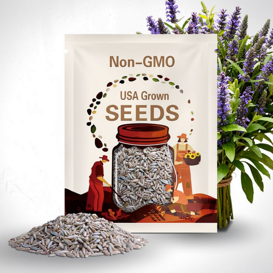 No-Till Winter Rye Seeds - 5 Lbs - Non-GMO Rye Grain Cover Crop Seeds