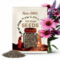 Purple Coneflower Herb Seeds - Heirloom, Non GMO - Grow Indoors, Outdoors, In Pots, Grow Beds, Soil, Hydroponics & Aquaponics