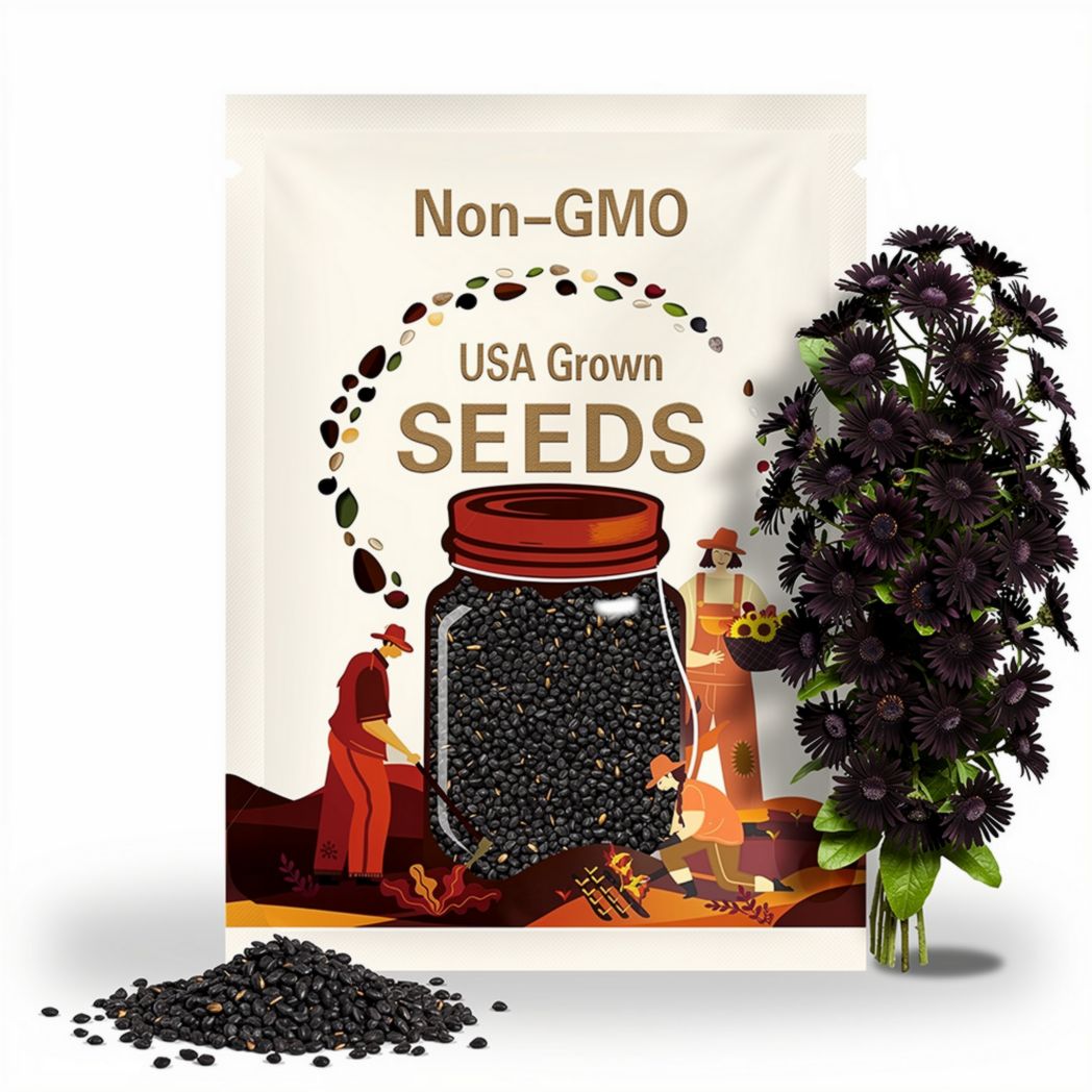 Toto Black Eyed Susan Flower Seeds - Grow Beautiful Flowers Indoors, Outdoors, In Pots, Grow Beds, Soil, Hydroponics & Aquaponics