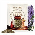 25s|Purple Trumpet Seeds -Perennial -Authentic Seeds-Self-Pollinating-Drought Resistant-Plant in 4 season-Herb Seeds-.#G008
