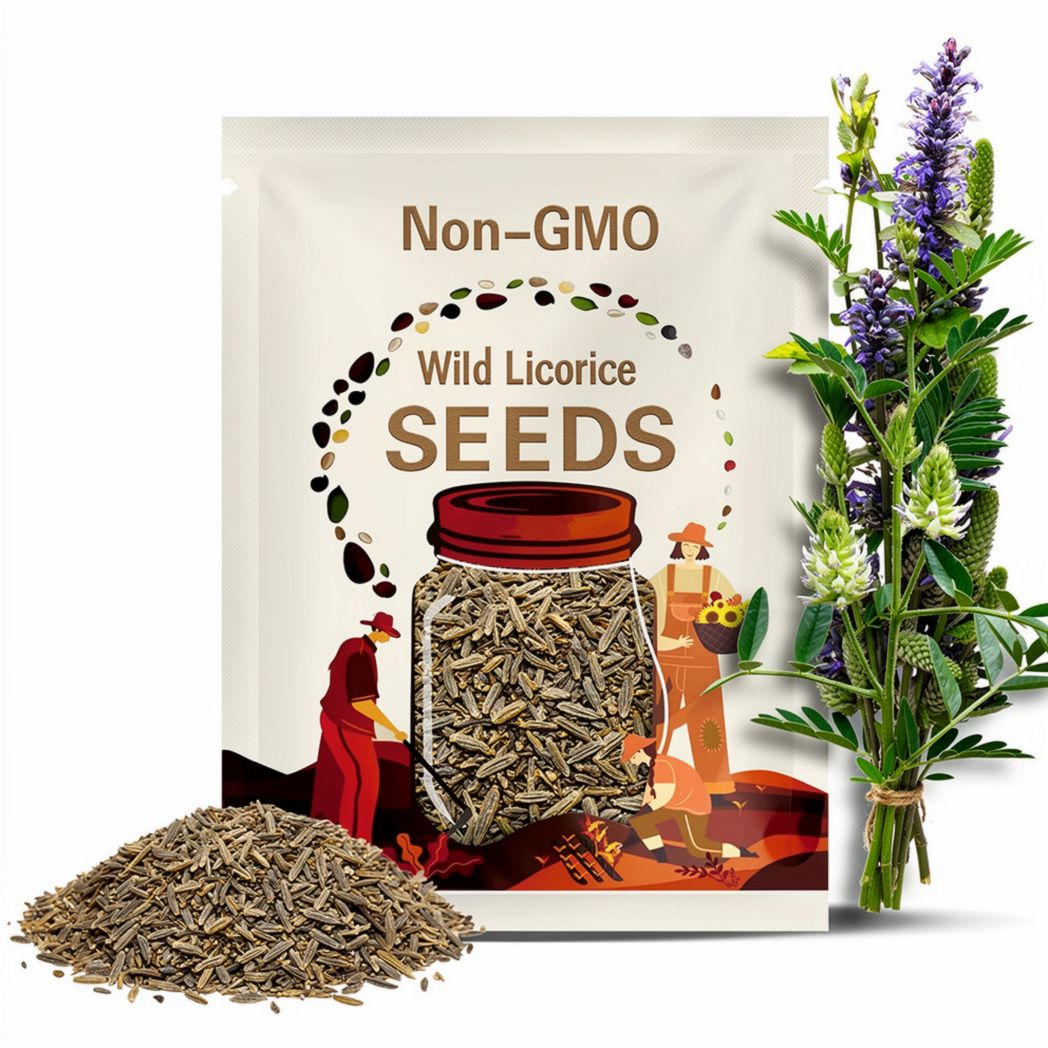 Wild Licorice Seeds, American Licorice, Glycyrrhiza Lepidota GL2040