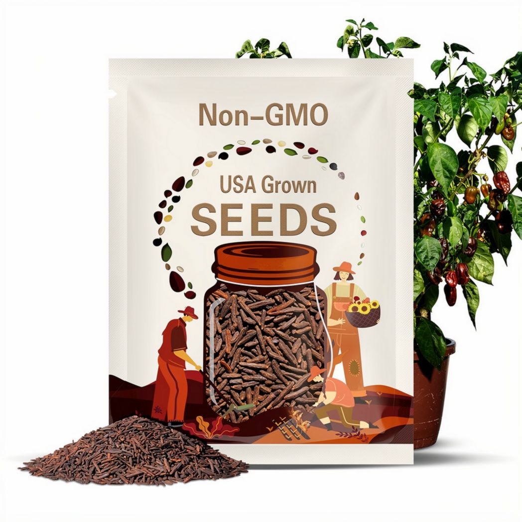 Chocolate Scotch Bonnet Pepper Seeds (10)