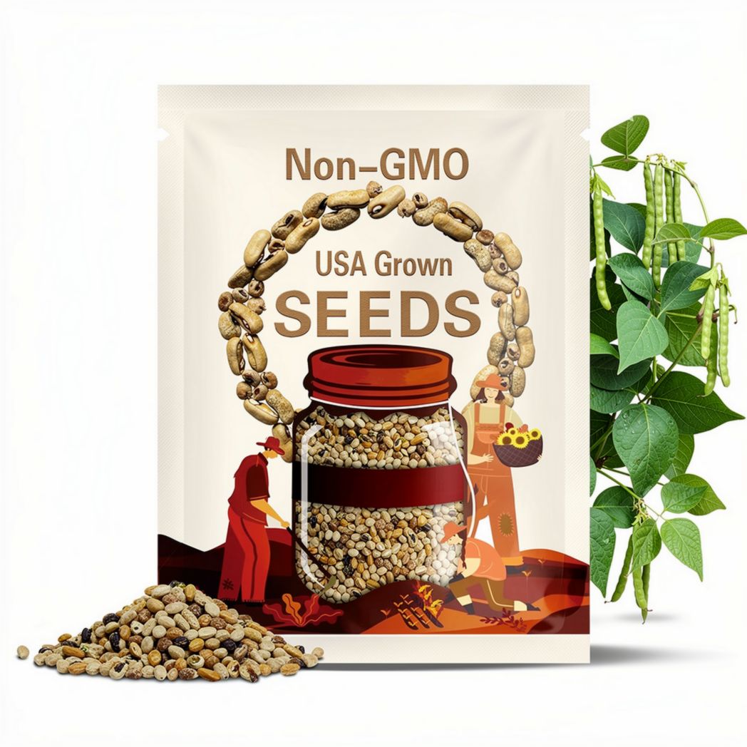 Provider Bush Bean Seeds - Heirloom, Open Pollinated, Easy To Grow, Untreated, Non-GMO