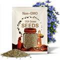Love-in-a-Mist Miss Jekyll Flower Seeds - Heirloom, Cut Flower, Native, Open Pollinated, Non-GMO