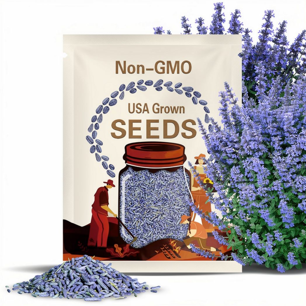 Blue Catmint seeds, Nepeta Mussinni NE0350