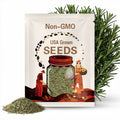 Rosemary Herb Seeds - Heirloom Seeds, Culinary Herb, Medicinal Herb, Open Pollinated, Perennial, Rosmarinus Officinalis, Non-GMO
