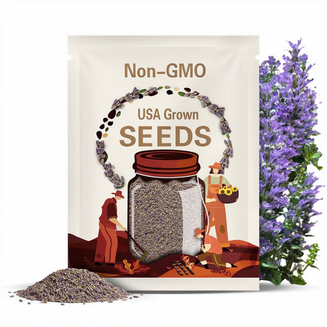 Lavender, Munstead | 50 Seeds | Medicinal & Culinary Herb | Non GMO | Lavandula angustifolia