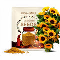 Dwarf Incredible Sunflower Seeds - Heirloom Seeds, Dwarf Sunflower, Seed Packets, Flower Seeds, Open Pollinated, Non GMO
