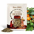 Jack Be Little Pumpkin Seeds - Heirloom Seeds, Decorative Pumpkin, Dwarf Pumpkin, Easy to Grow, Open Pollinated, Non-GMO