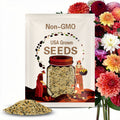 40 Seeds | Cut Collection Dahlia Seeds - Pollinator Friendly- Open Pollinated - Heirloom - Flower Seeds - Mix Seeds to Plant - .#D040