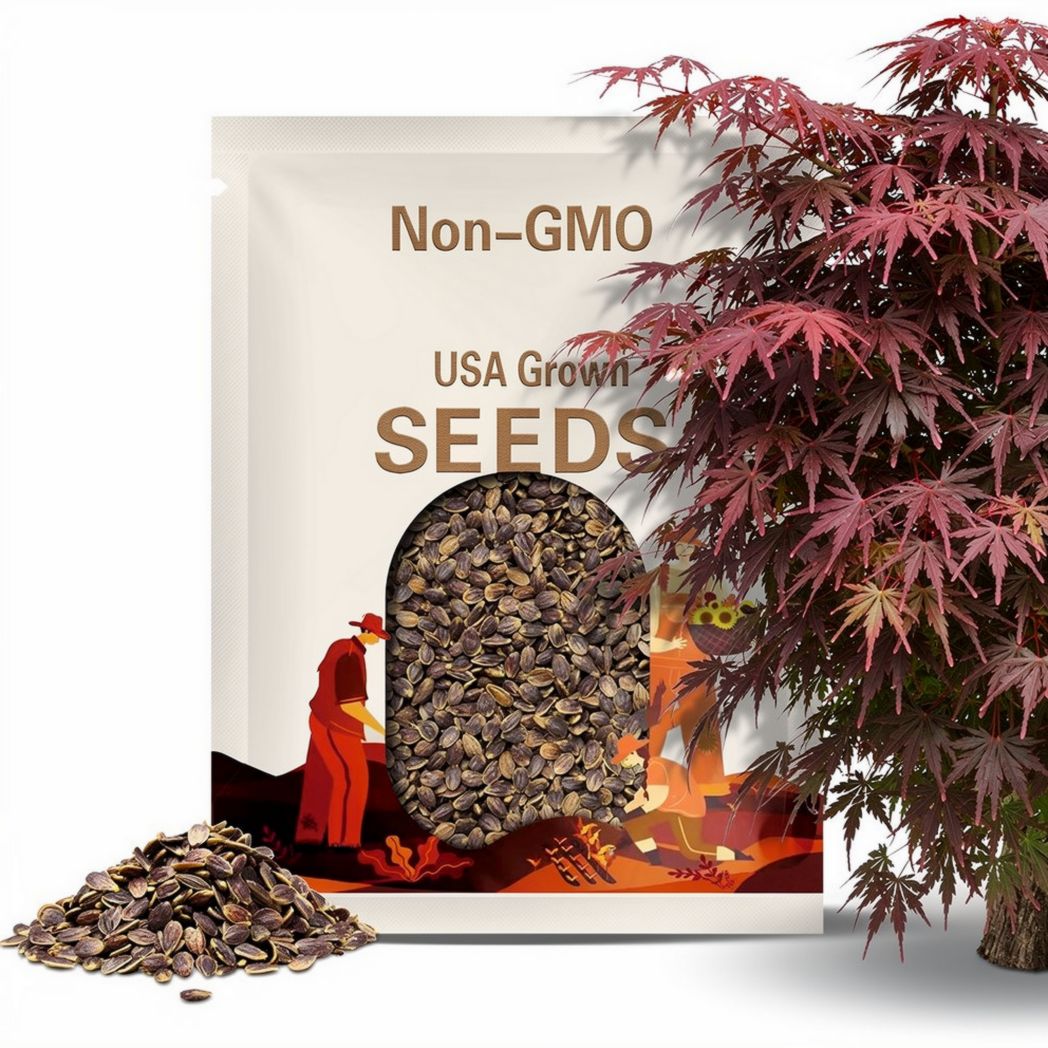 Bloodgood Japanese Maple Tree (Acer Palmatum 'Bloodgood') Seeds